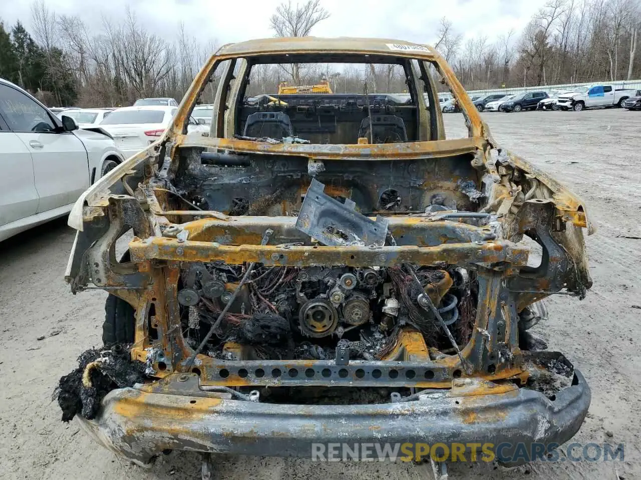 5 fotografías del automóvil dañado 1GTR9GEK8NZ193209 GMC SIERRA 2022