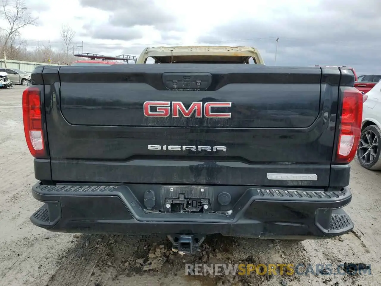 6 fotografías del automóvil dañado 1GTR9GEK8NZ193209 GMC SIERRA 2022