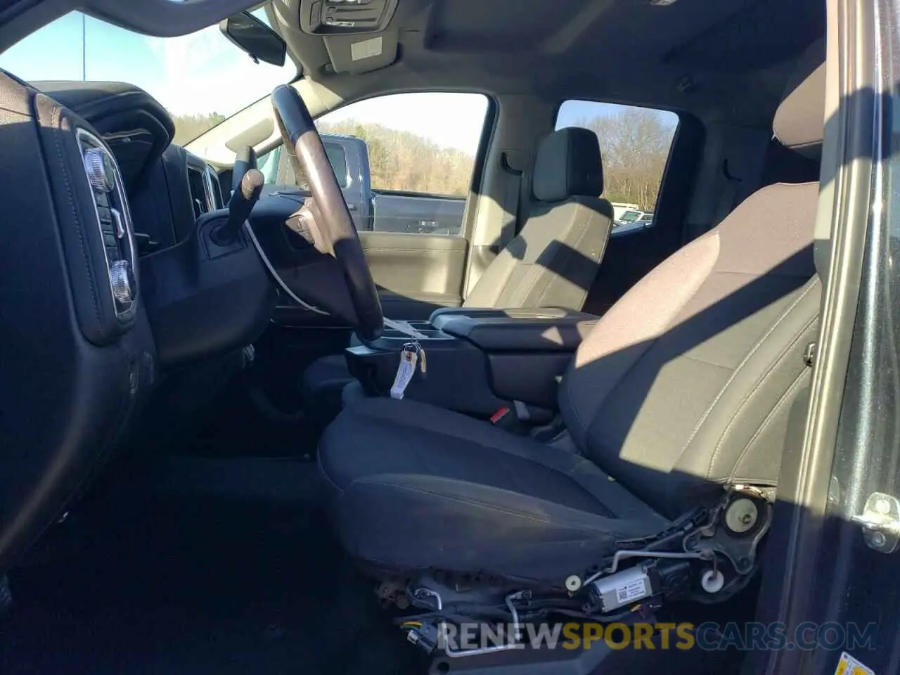 7 fotografías del automóvil dañado 1GTR9GEKXNZ124490 GMC SIERRA 2022