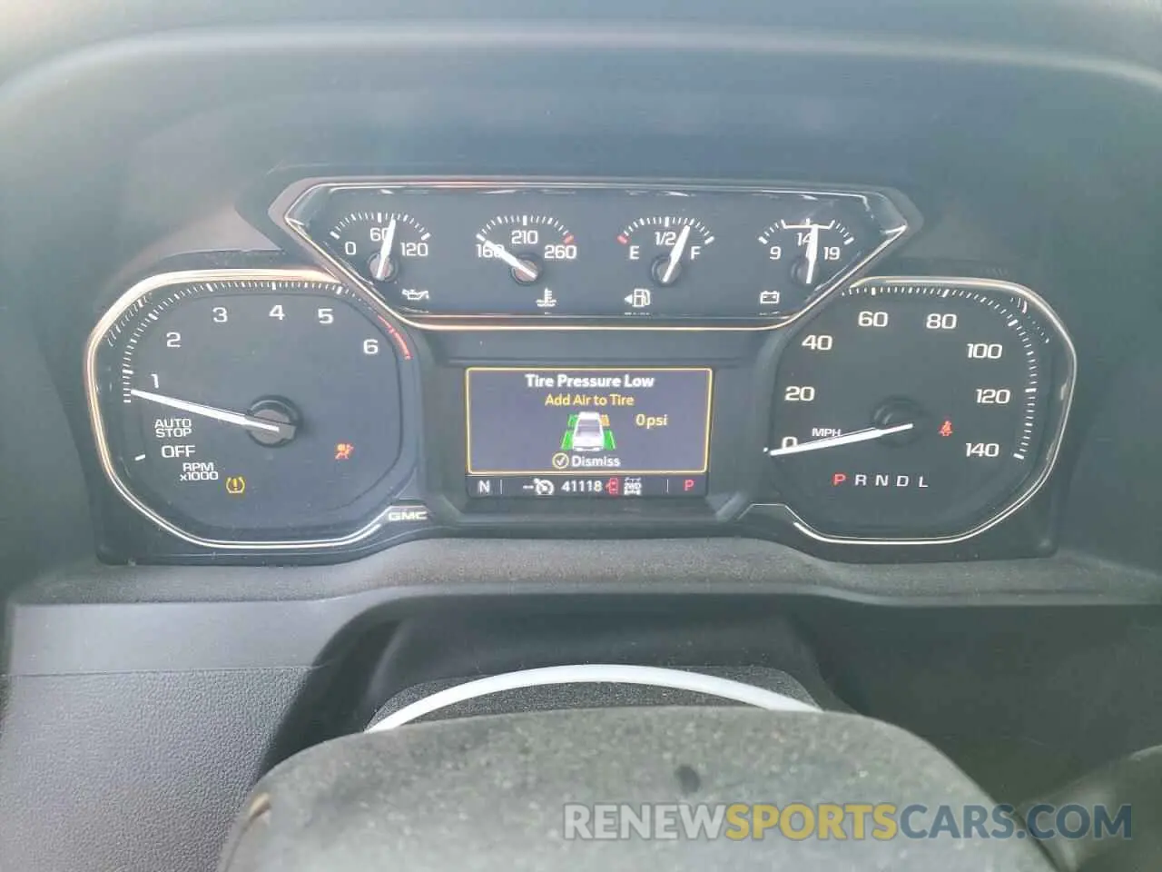 9 fotografías del automóvil dañado 1GTR9GEKXNZ124490 GMC SIERRA 2022
