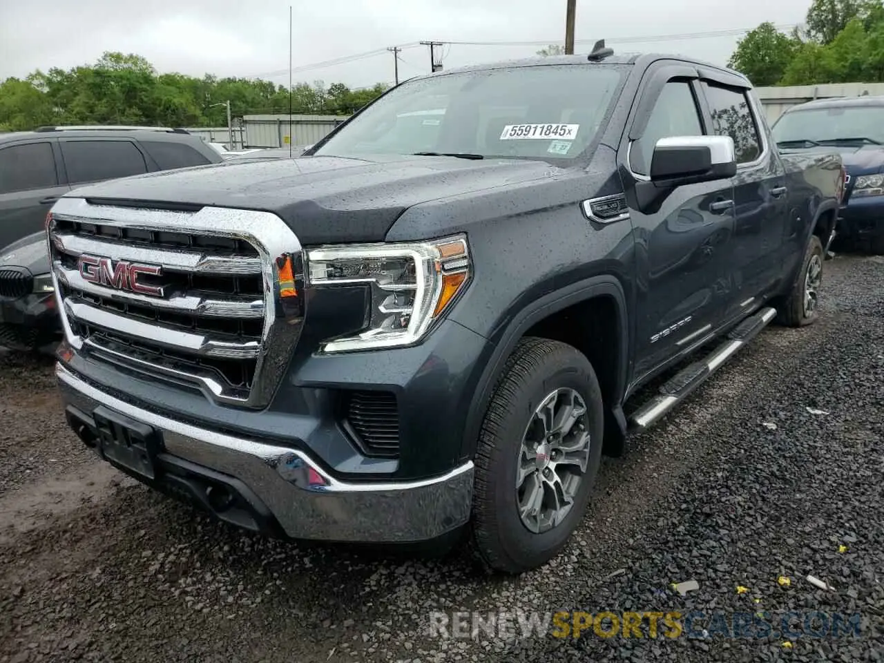 1 fotografías del automóvil dañado 1GTU9BEDXNZ147718 GMC SIERRA 2022