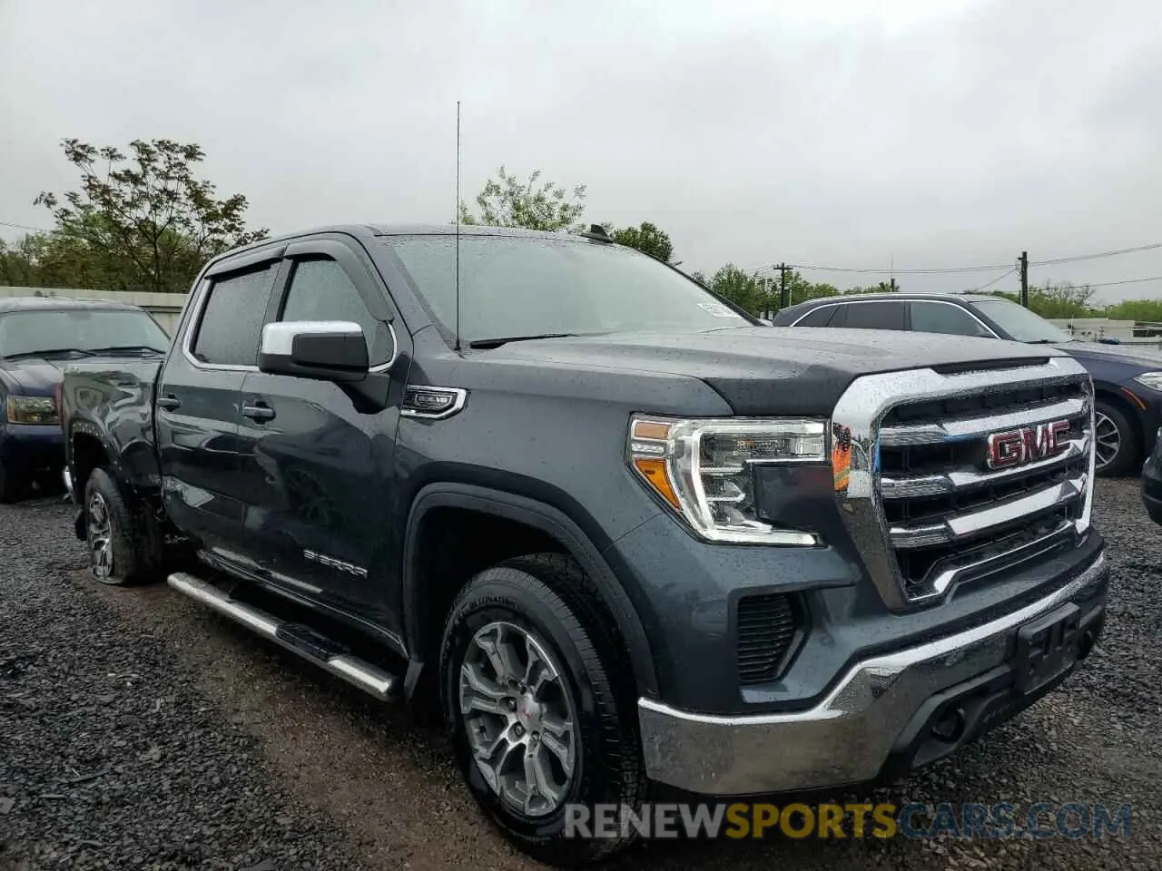 4 fotografías del automóvil dañado 1GTU9BEDXNZ147718 GMC SIERRA 2022