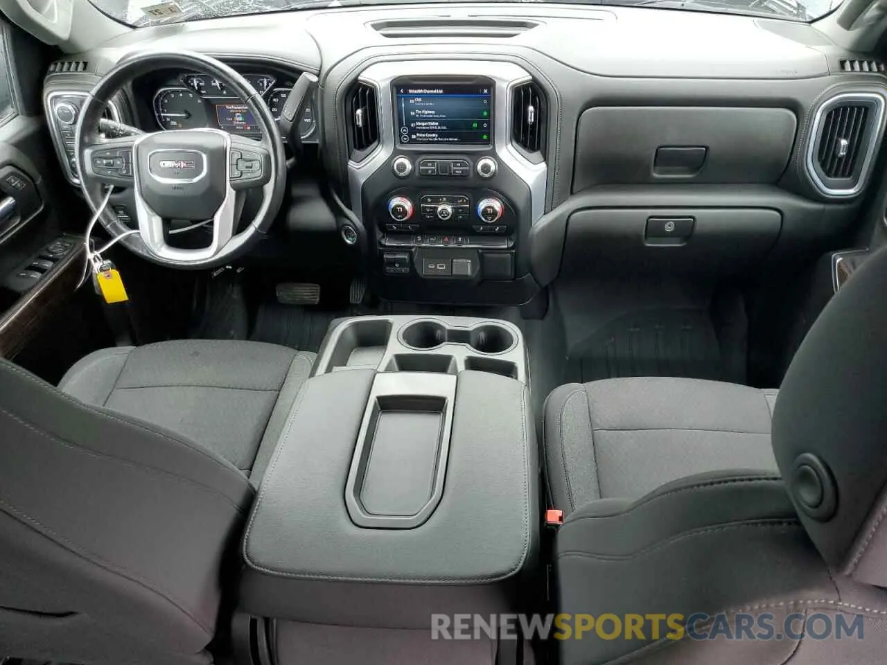8 fotografías del automóvil dañado 1GTU9BEDXNZ147718 GMC SIERRA 2022