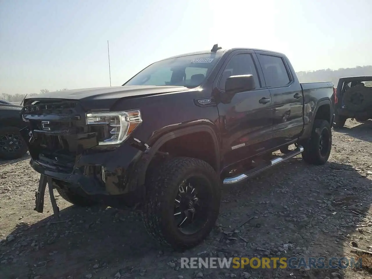 1 fotografías del automóvil dañado 1GTU9CED0NZ133543 GMC SIERRA 2022