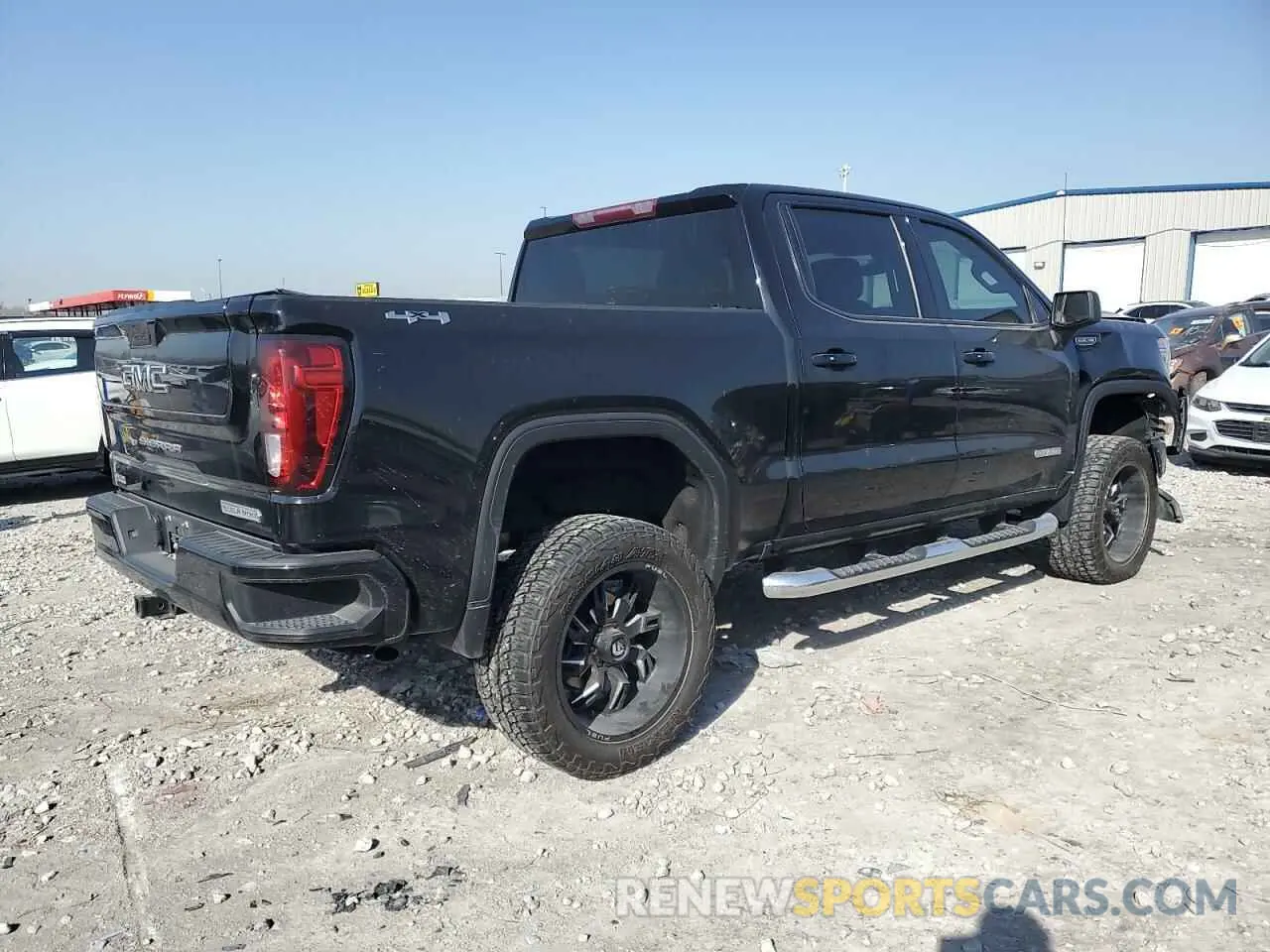 3 fotografías del automóvil dañado 1GTU9CED0NZ133543 GMC SIERRA 2022
