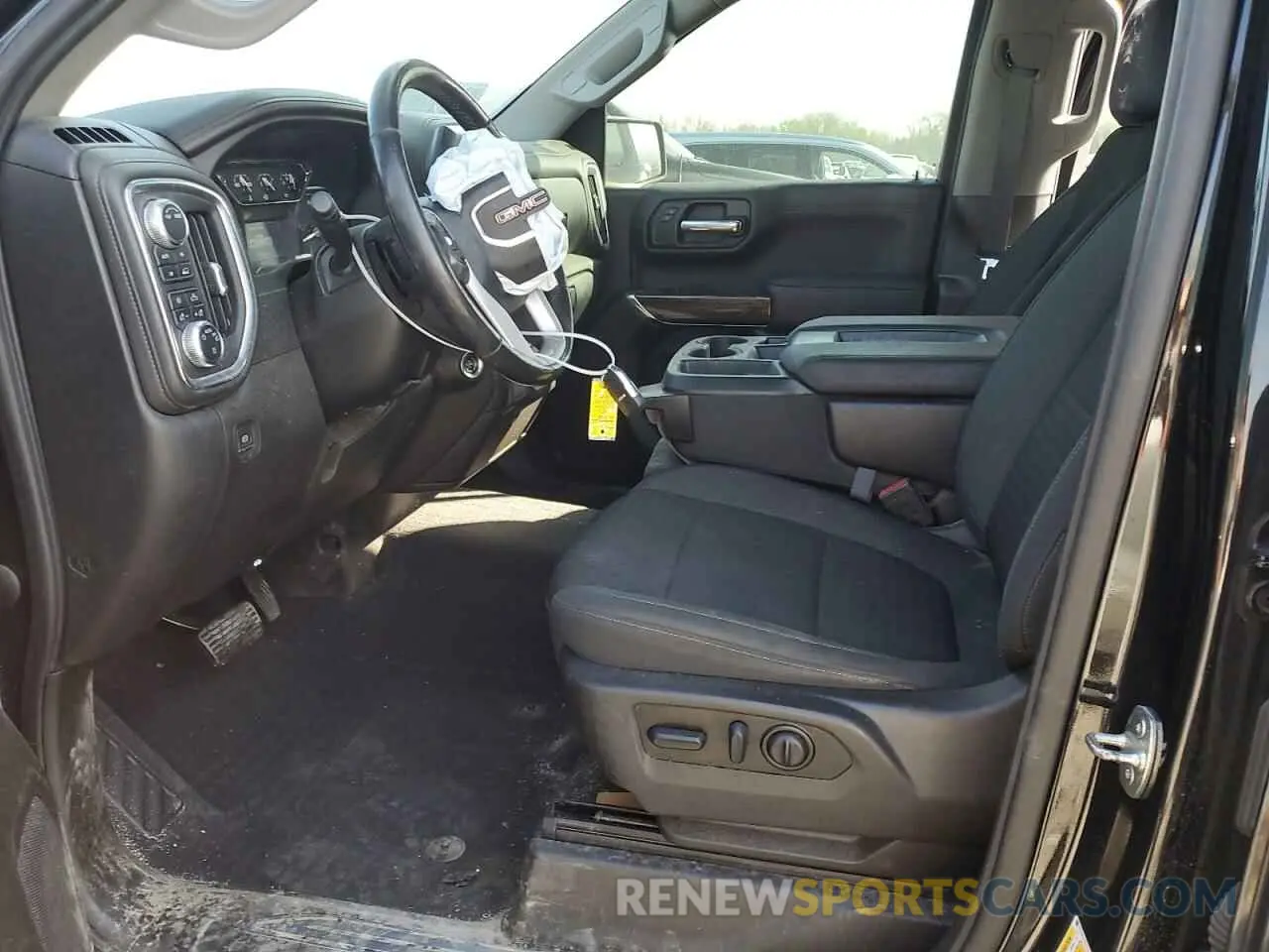 7 fotografías del automóvil dañado 1GTU9CED0NZ133543 GMC SIERRA 2022