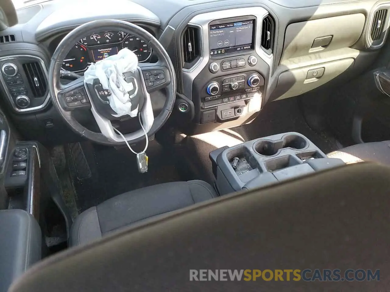 8 fotografías del automóvil dañado 1GTU9CED0NZ133543 GMC SIERRA 2022