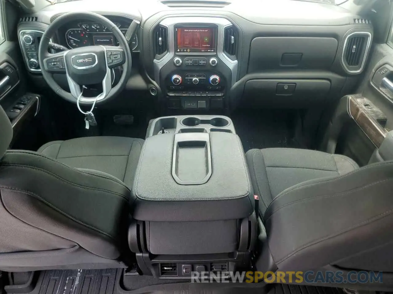8 fotografías del automóvil dañado 1GTU9CETXNZ206165 GMC SIERRA 2022
