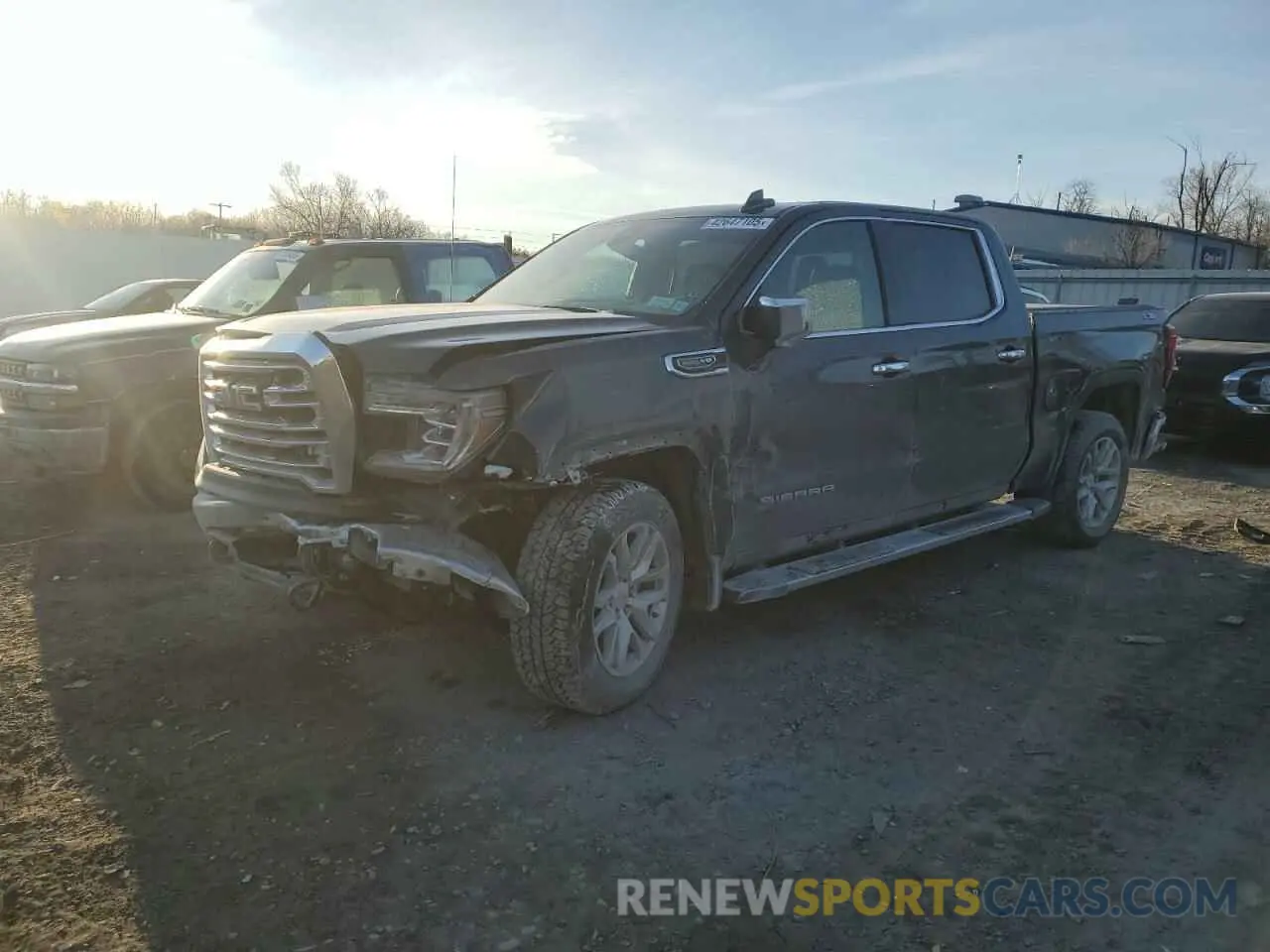 1 fotografías del automóvil dañado 1GTU9DED5NZ175017 GMC SIERRA 2022