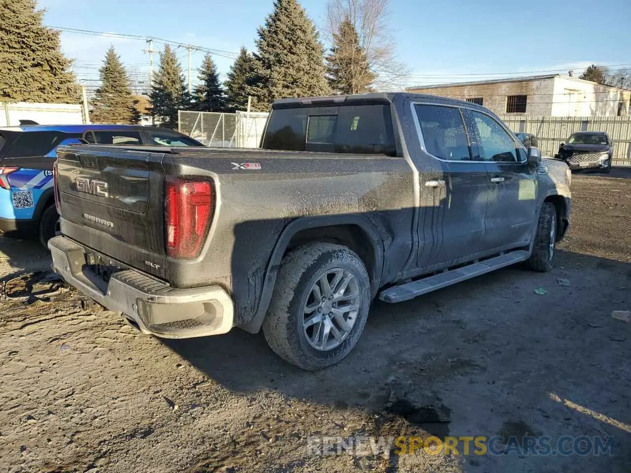 3 fotografías del automóvil dañado 1GTU9DED5NZ175017 GMC SIERRA 2022