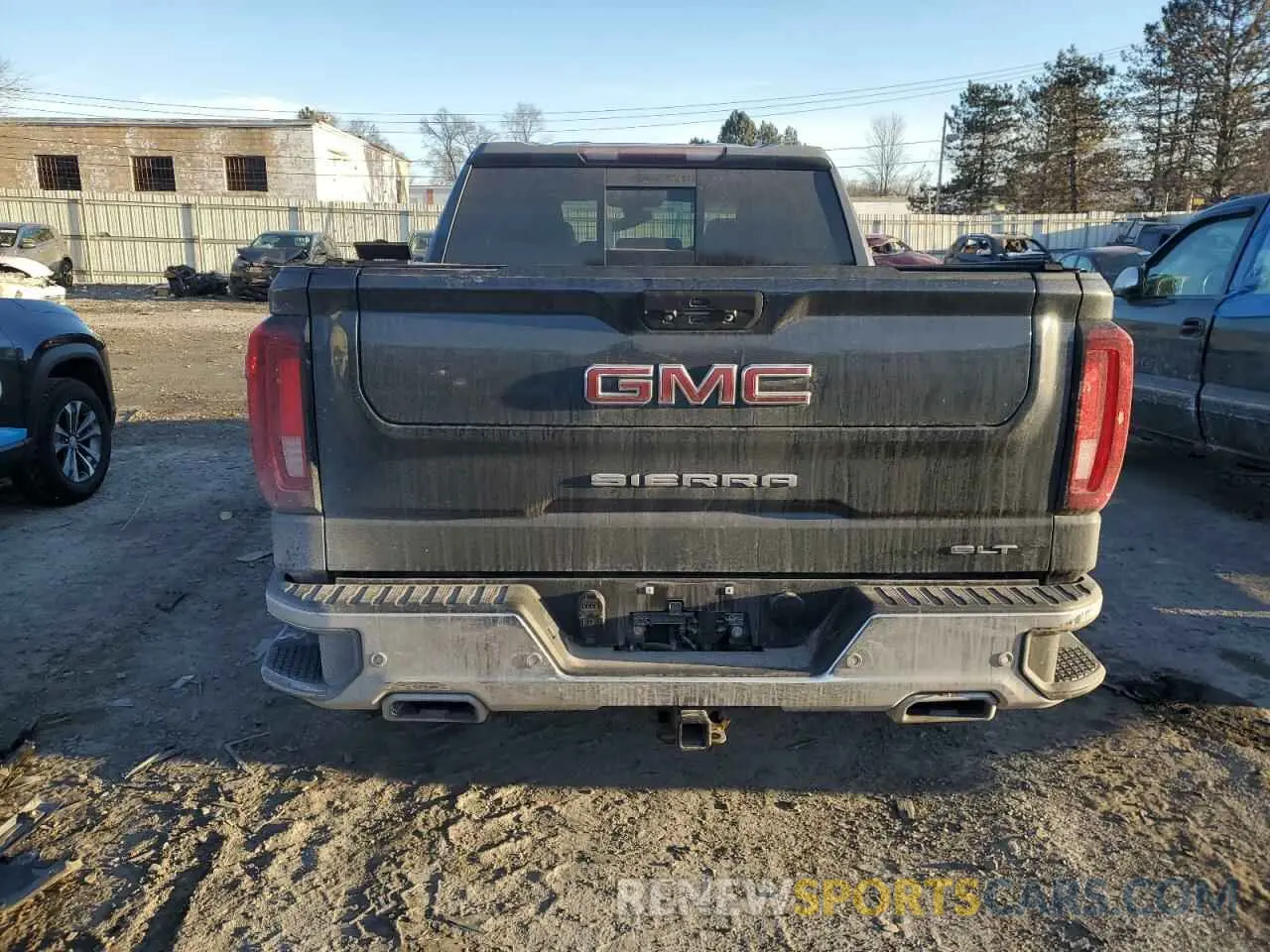 6 fotografías del automóvil dañado 1GTU9DED5NZ175017 GMC SIERRA 2022