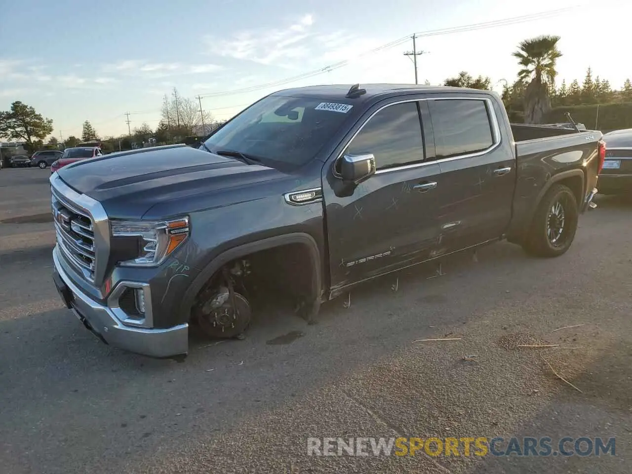 1 fotografías del automóvil dañado 1GTU9DET3NZ209690 GMC SIERRA 2022