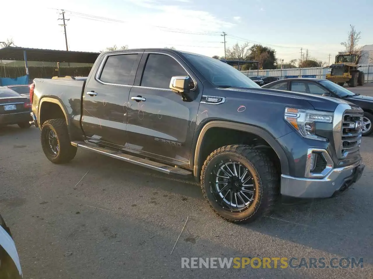 4 fotografías del automóvil dañado 1GTU9DET3NZ209690 GMC SIERRA 2022