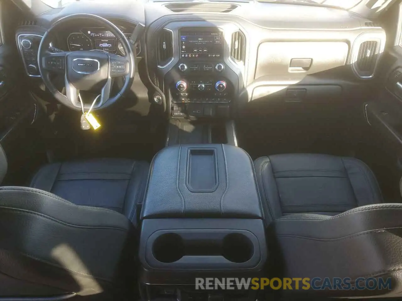 8 fotografías del automóvil dañado 1GTU9FEL7NZ102587 GMC SIERRA 2022