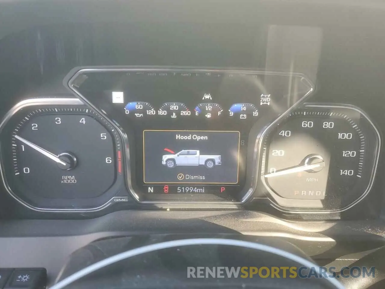 9 fotografías del automóvil dañado 1GTU9FEL7NZ102587 GMC SIERRA 2022
