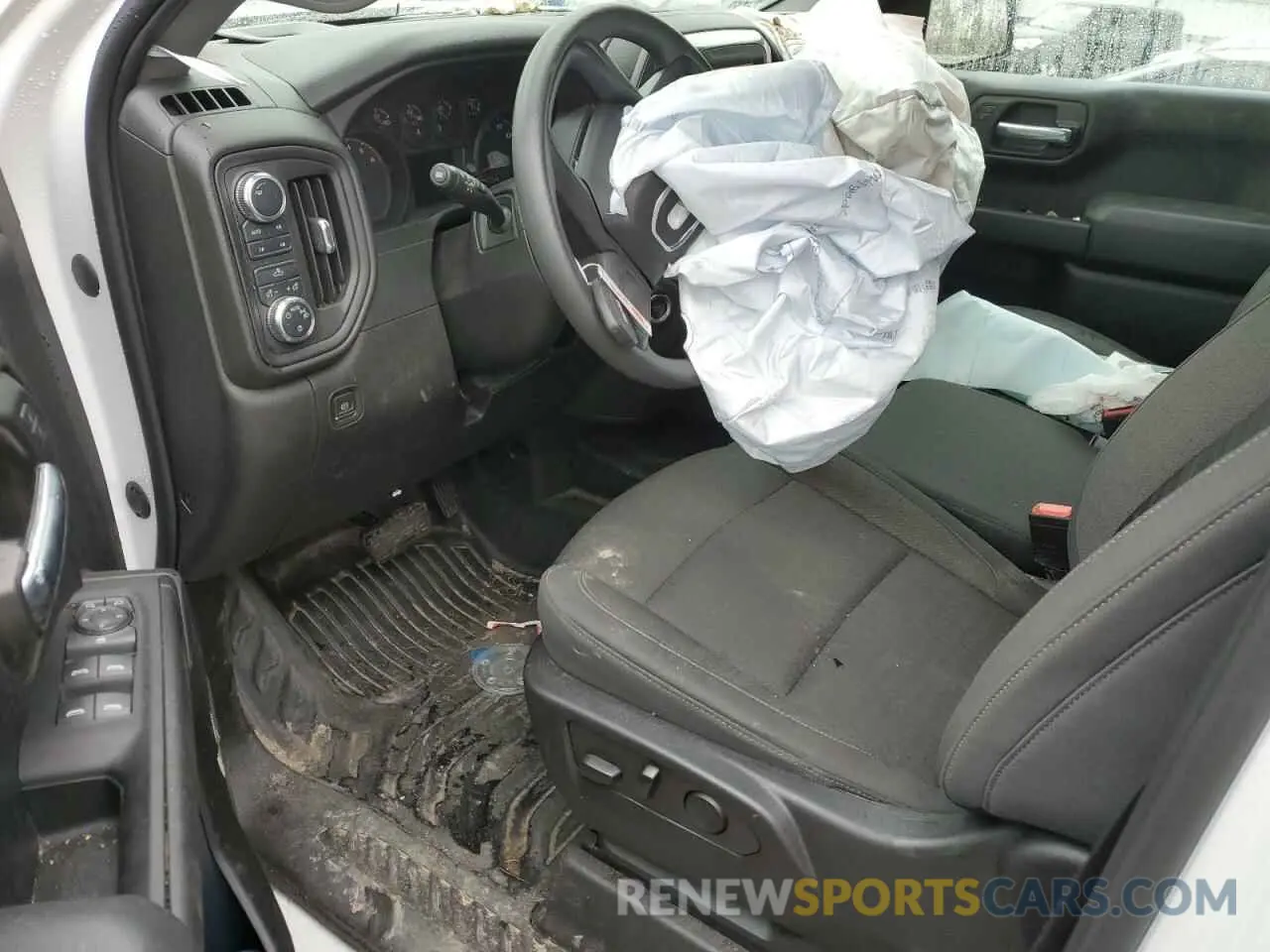 8 fotografías del automóvil dañado 1GTUUAEDXNZ561395 GMC SIERRA 2022