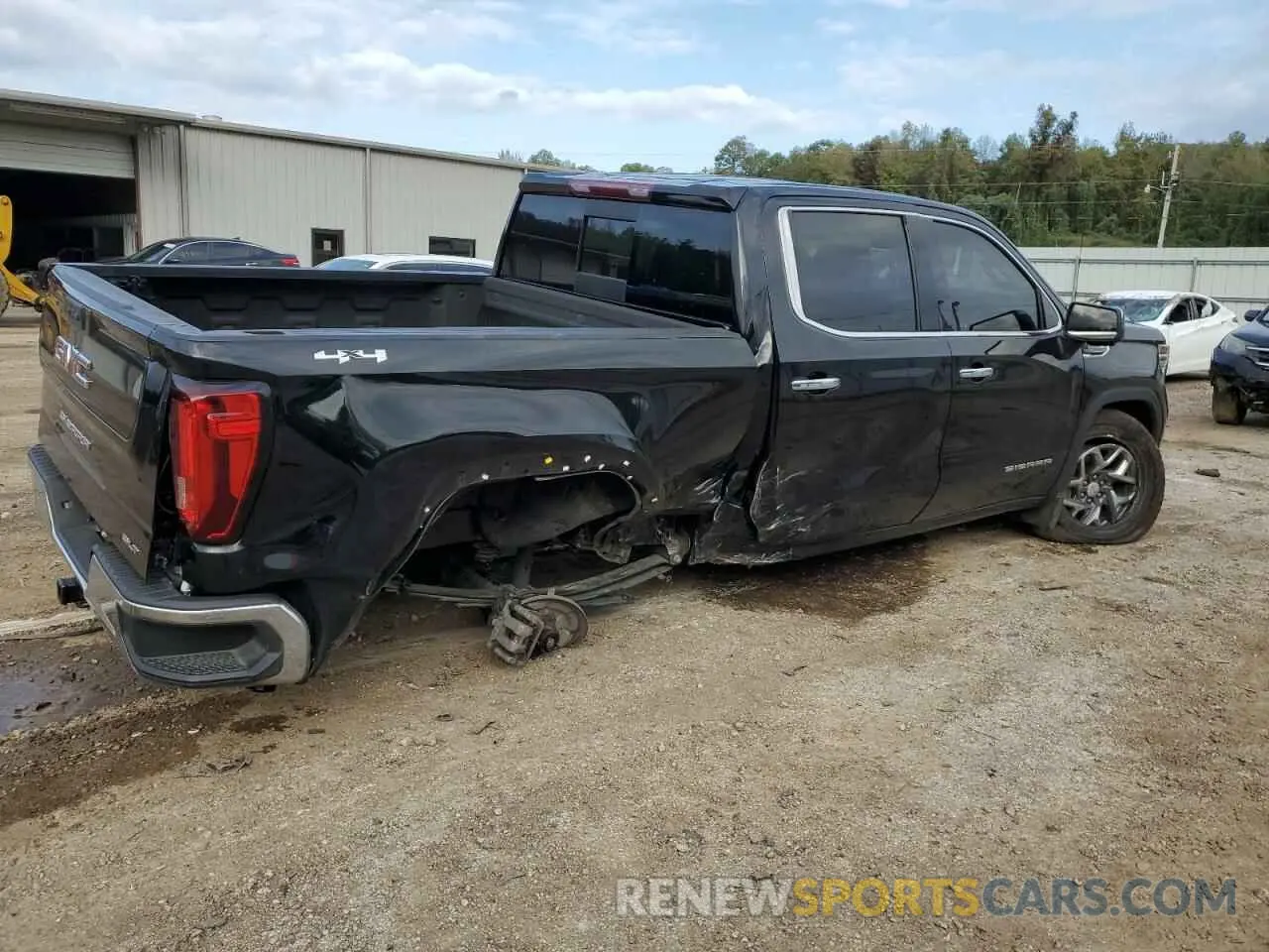 3 fotografías del automóvil dañado 1GTUUDED0NZ623274 GMC SIERRA 2022