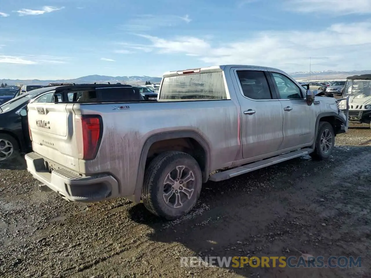 3 fotografías del automóvil dañado 1GTUUDED1NZ547936 GMC SIERRA 2022