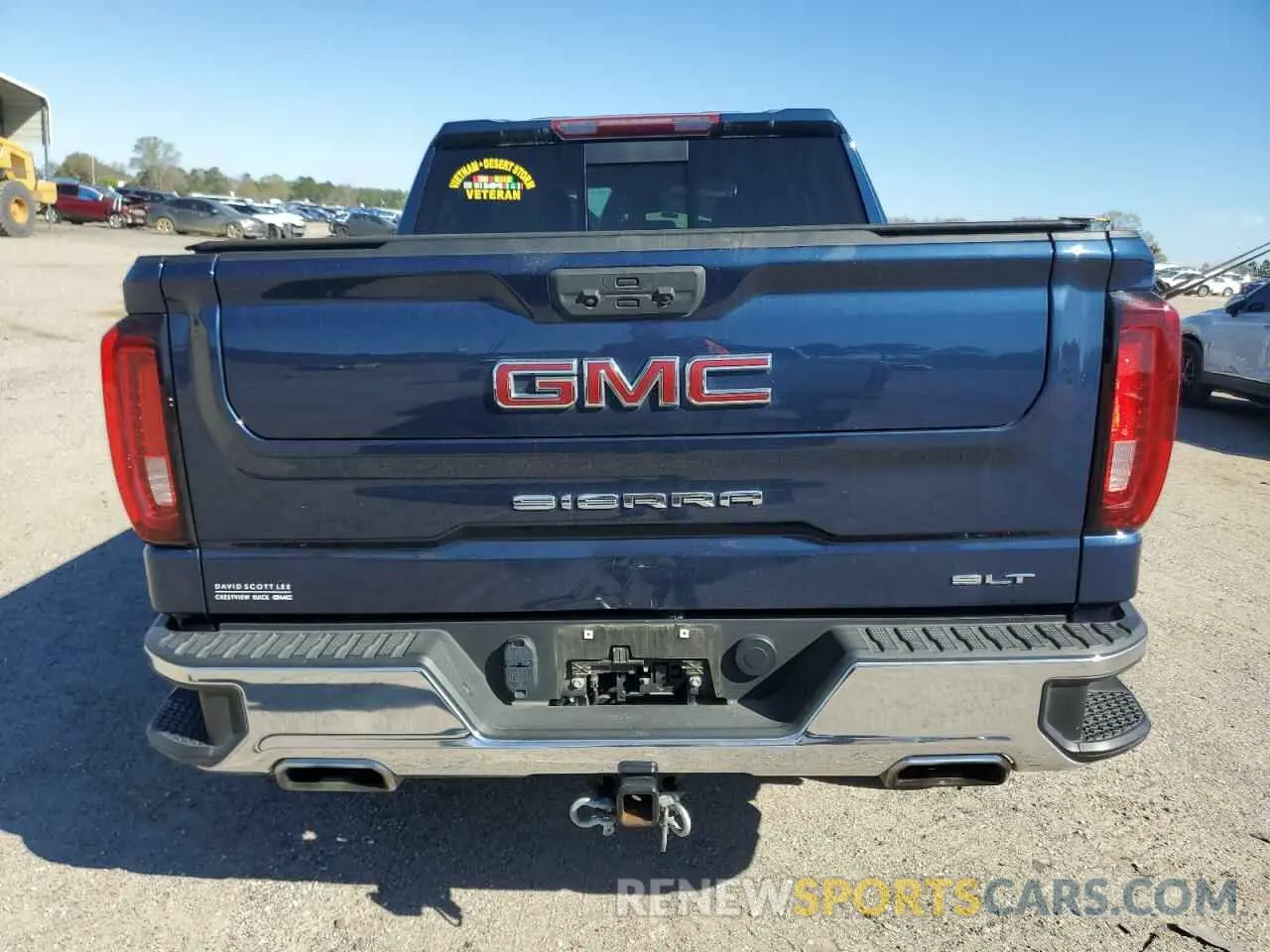 6 fotografías del automóvil dañado 1GTUUDED8NZ643367 GMC SIERRA 2022