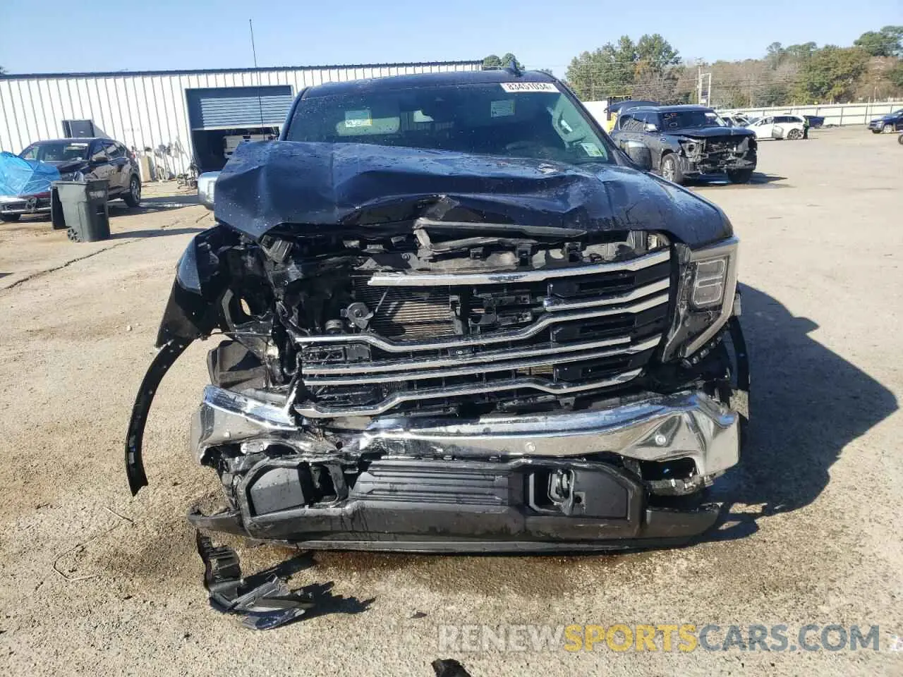 5 fotografías del automóvil dañado 1GTUUDEL4NZ537179 GMC SIERRA 2022