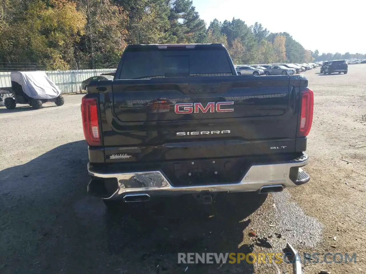 6 fotografías del automóvil dañado 1GTUUDEL4NZ537179 GMC SIERRA 2022