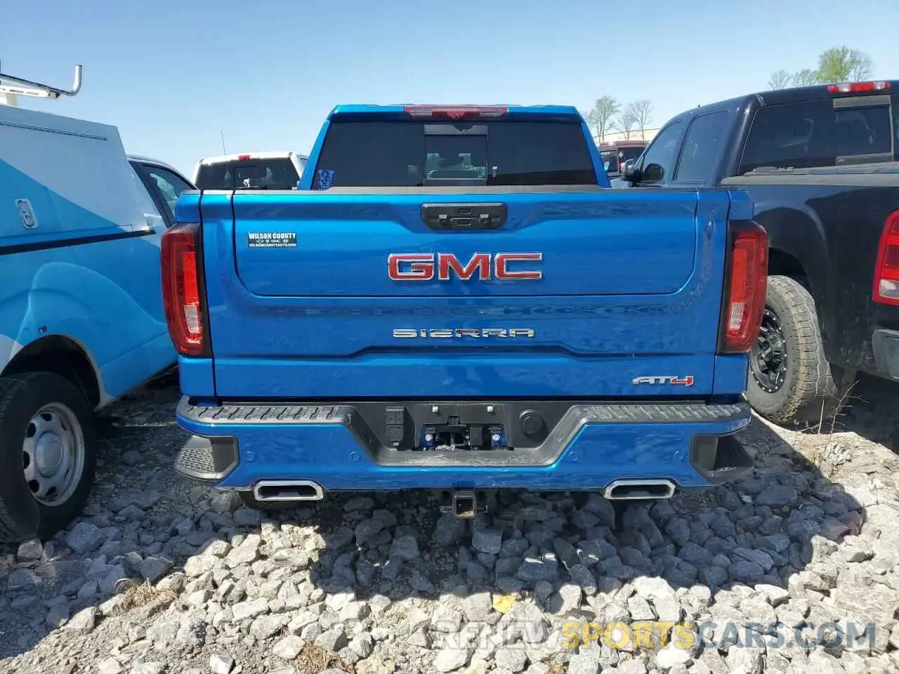 6 fotografías del automóvil dañado 1GTUUEET2NZ599492 GMC SIERRA 2022