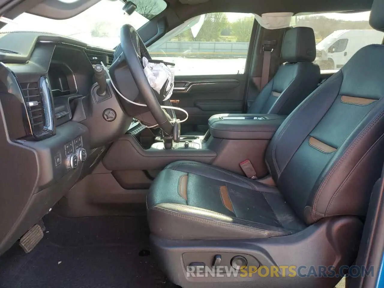 7 fotografías del automóvil dañado 1GTUUEET2NZ599492 GMC SIERRA 2022