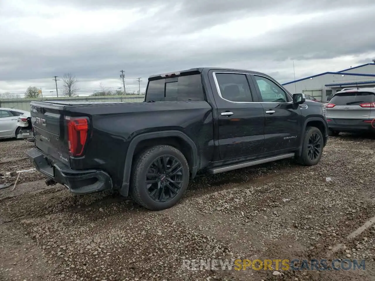 3 fotografías del automóvil dañado 1GTUUGEL5NZ541730 GMC SIERRA 2022