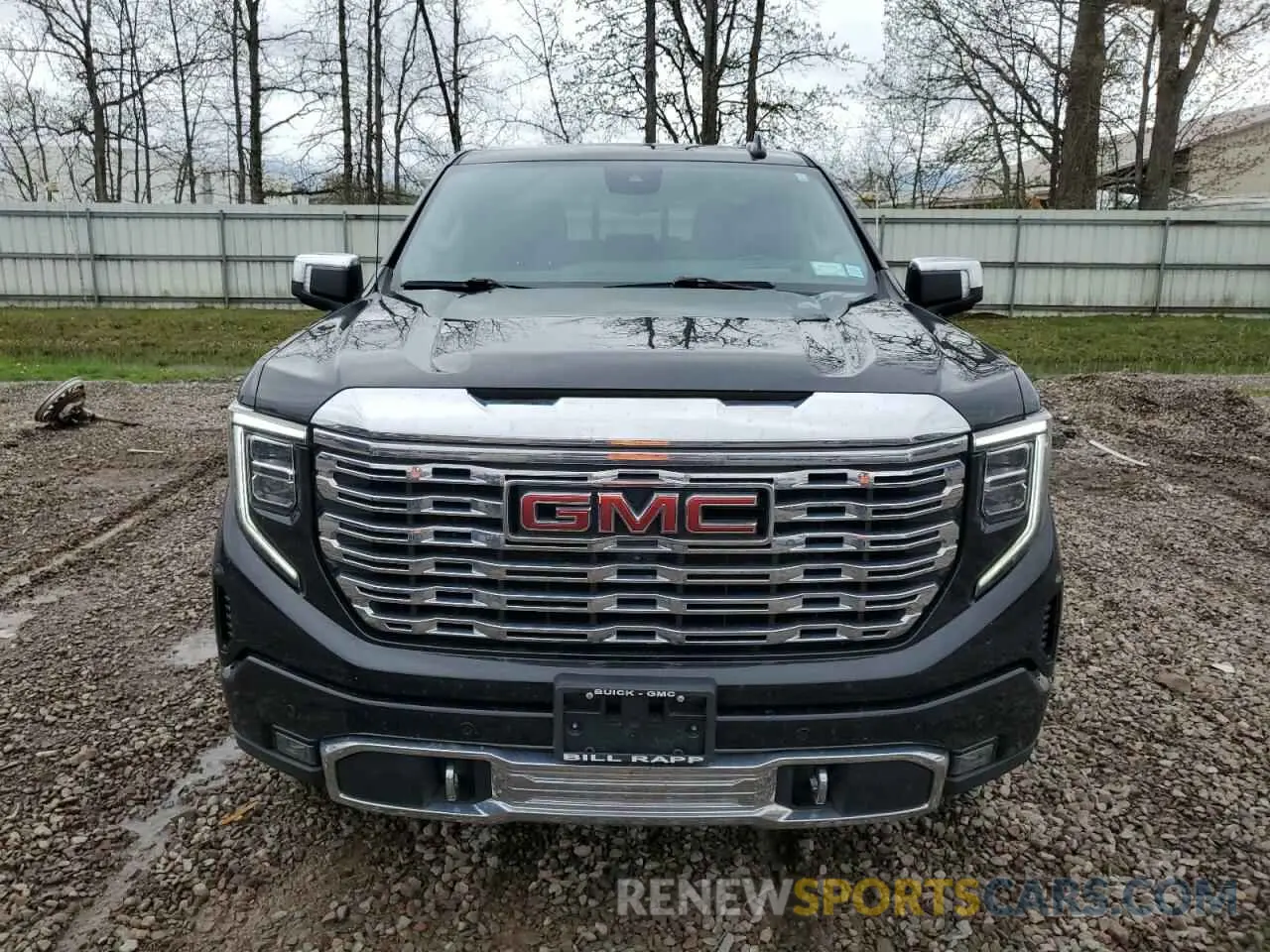 5 fotografías del automóvil dañado 1GTUUGEL5NZ541730 GMC SIERRA 2022