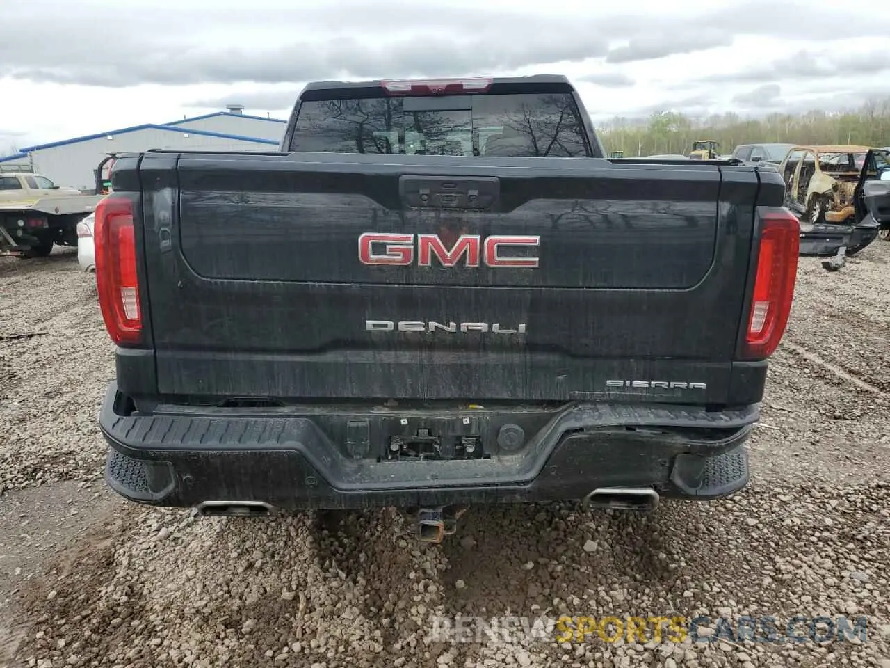 6 fotografías del automóvil dañado 1GTUUGEL5NZ541730 GMC SIERRA 2022