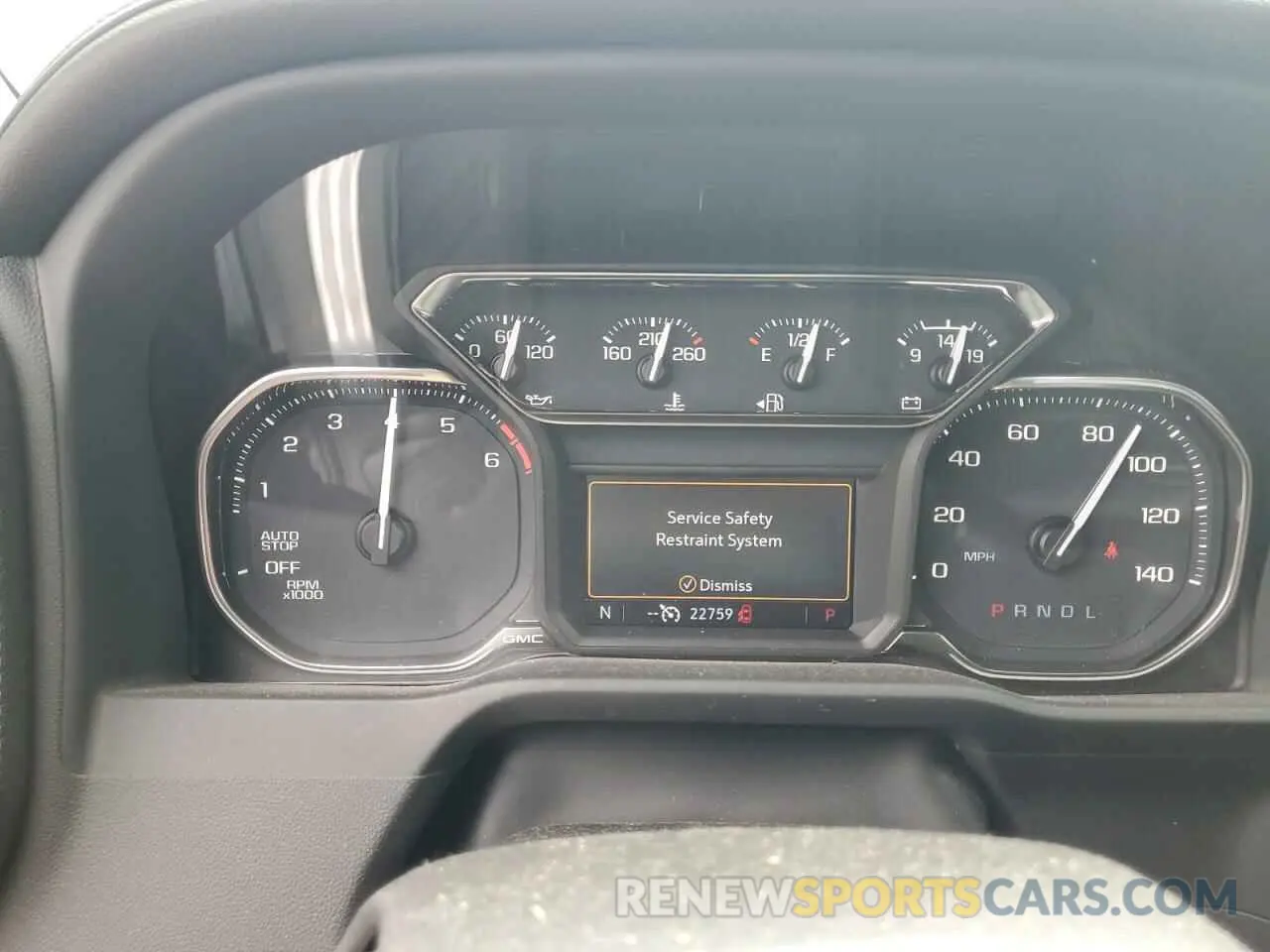9 fotografías del automóvil dañado 3GTP8CEK6NG158932 GMC SIERRA 2022