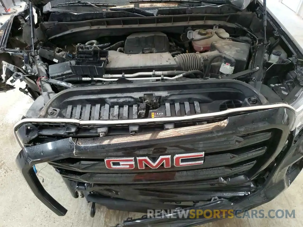 11 fotografías del automóvil dañado 3GTP9CEK6NG150598 GMC SIERRA 2022