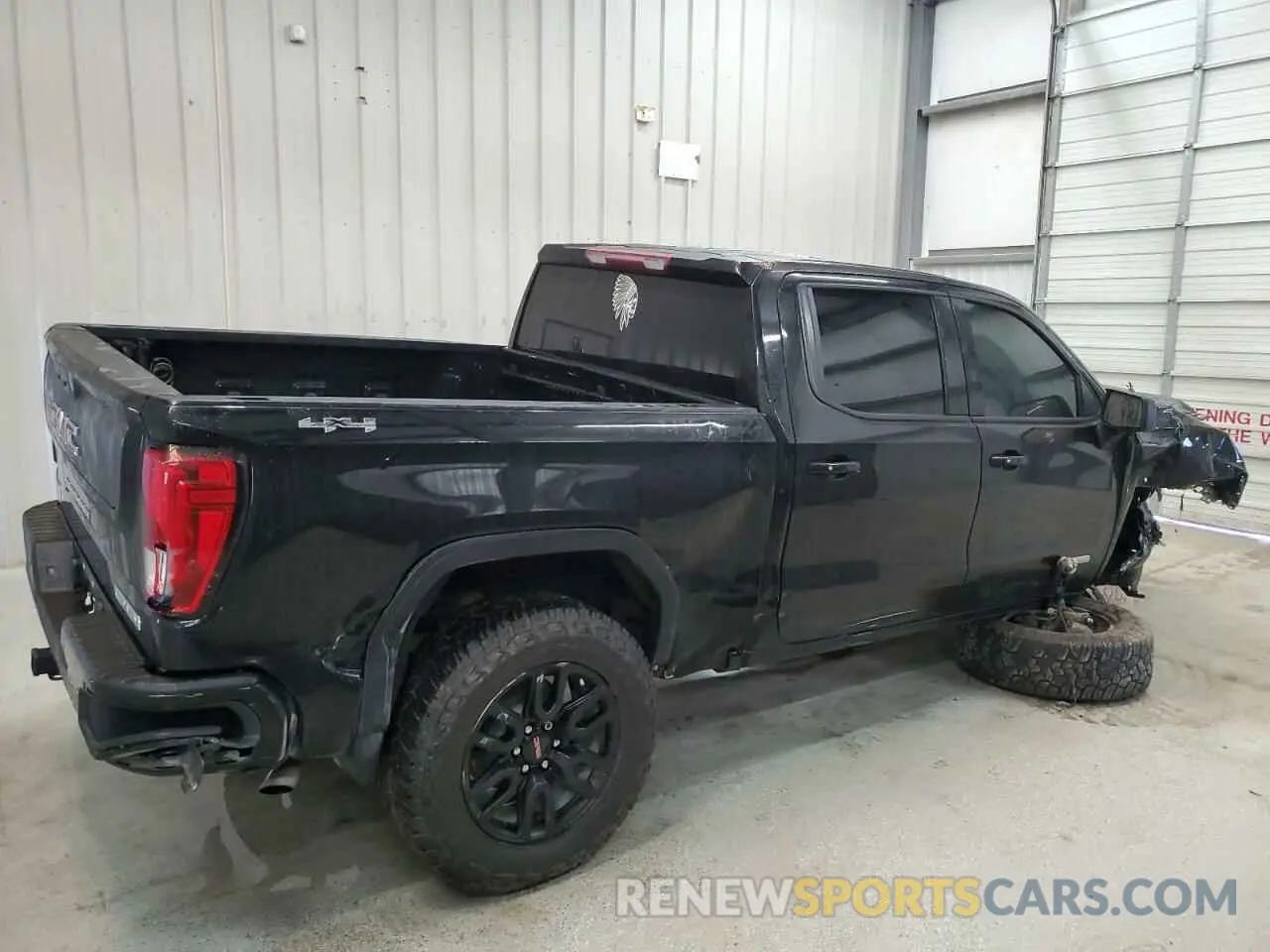 3 fotografías del automóvil dañado 3GTP9CEK6NG150598 GMC SIERRA 2022