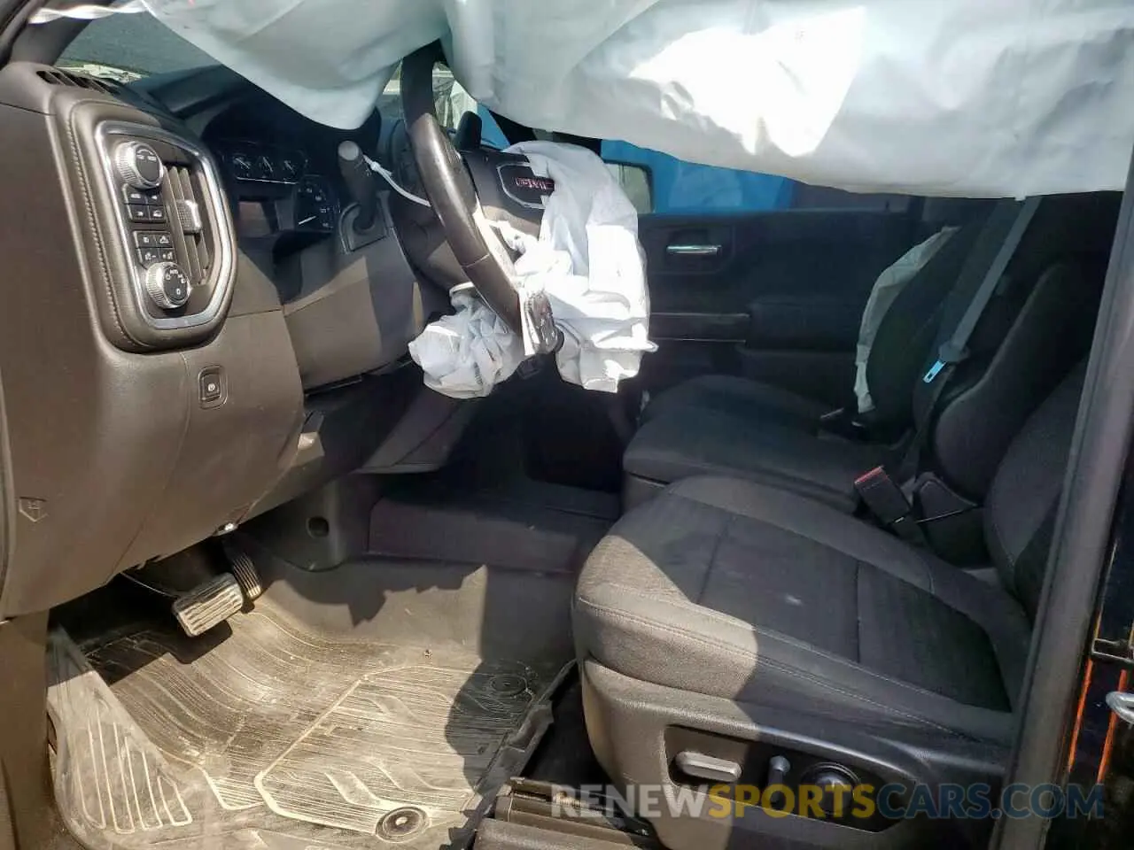 7 fotografías del automóvil dañado 3GTP9CEK6NG150598 GMC SIERRA 2022