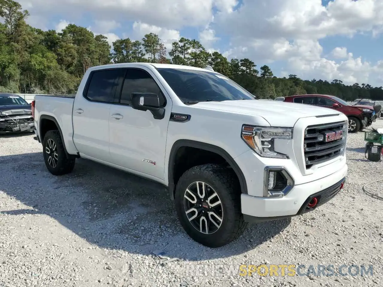 4 fotografías del automóvil dañado 3GTP9EELXNG164704 GMC SIERRA 2022