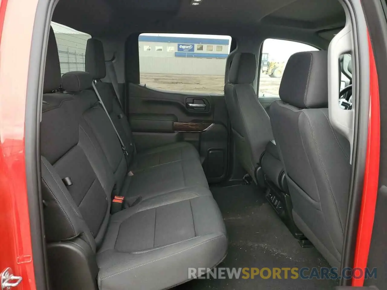 10 fotografías del automóvil dañado 3GTP9GEK7NG178336 GMC SIERRA 2022