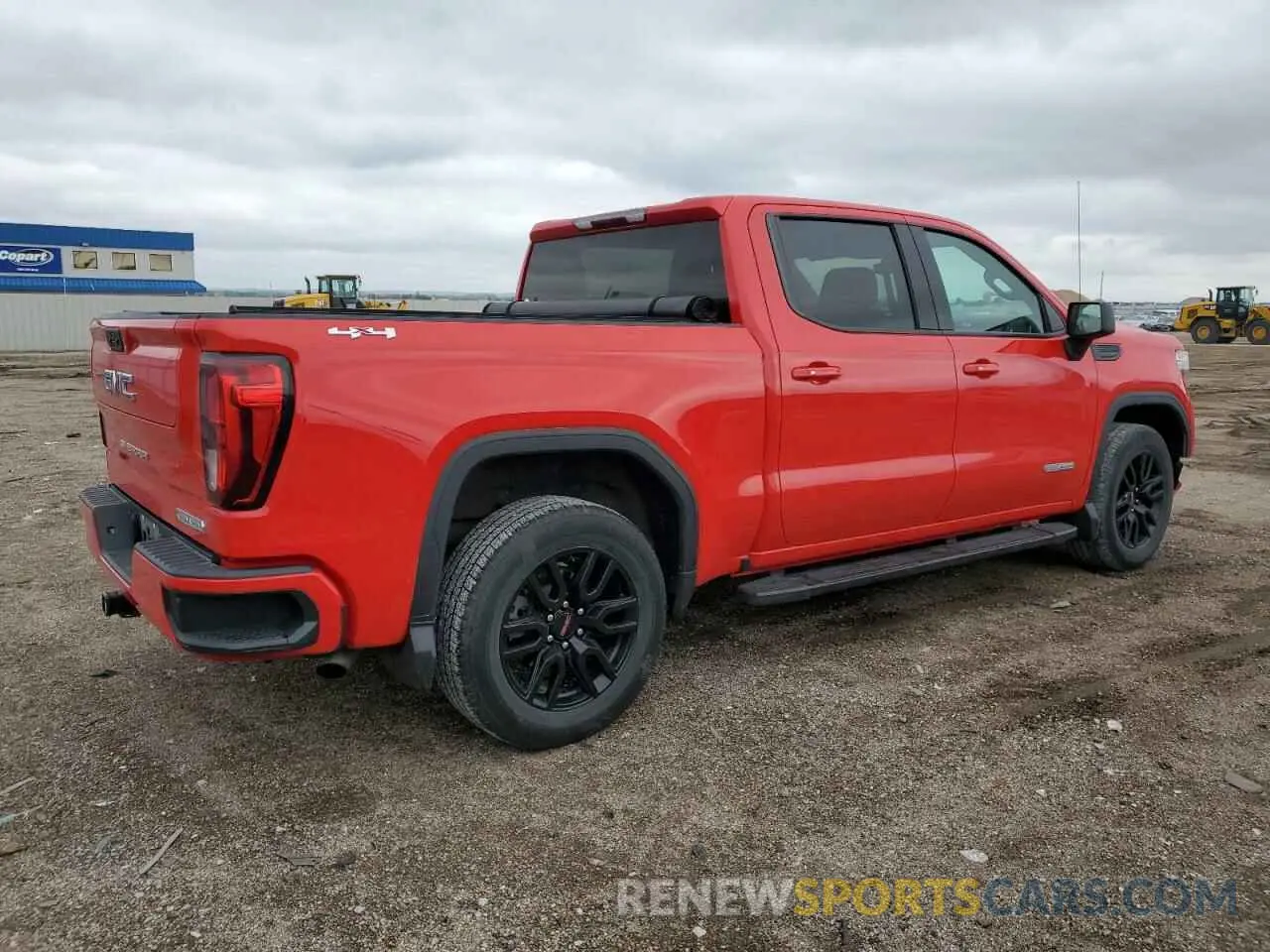 3 fotografías del automóvil dañado 3GTP9GEK7NG178336 GMC SIERRA 2022