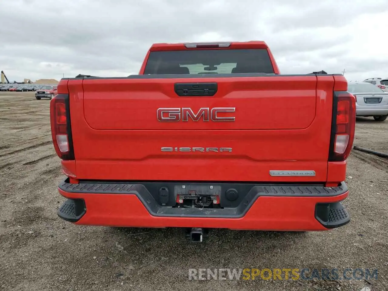 6 fotografías del automóvil dañado 3GTP9GEK7NG178336 GMC SIERRA 2022