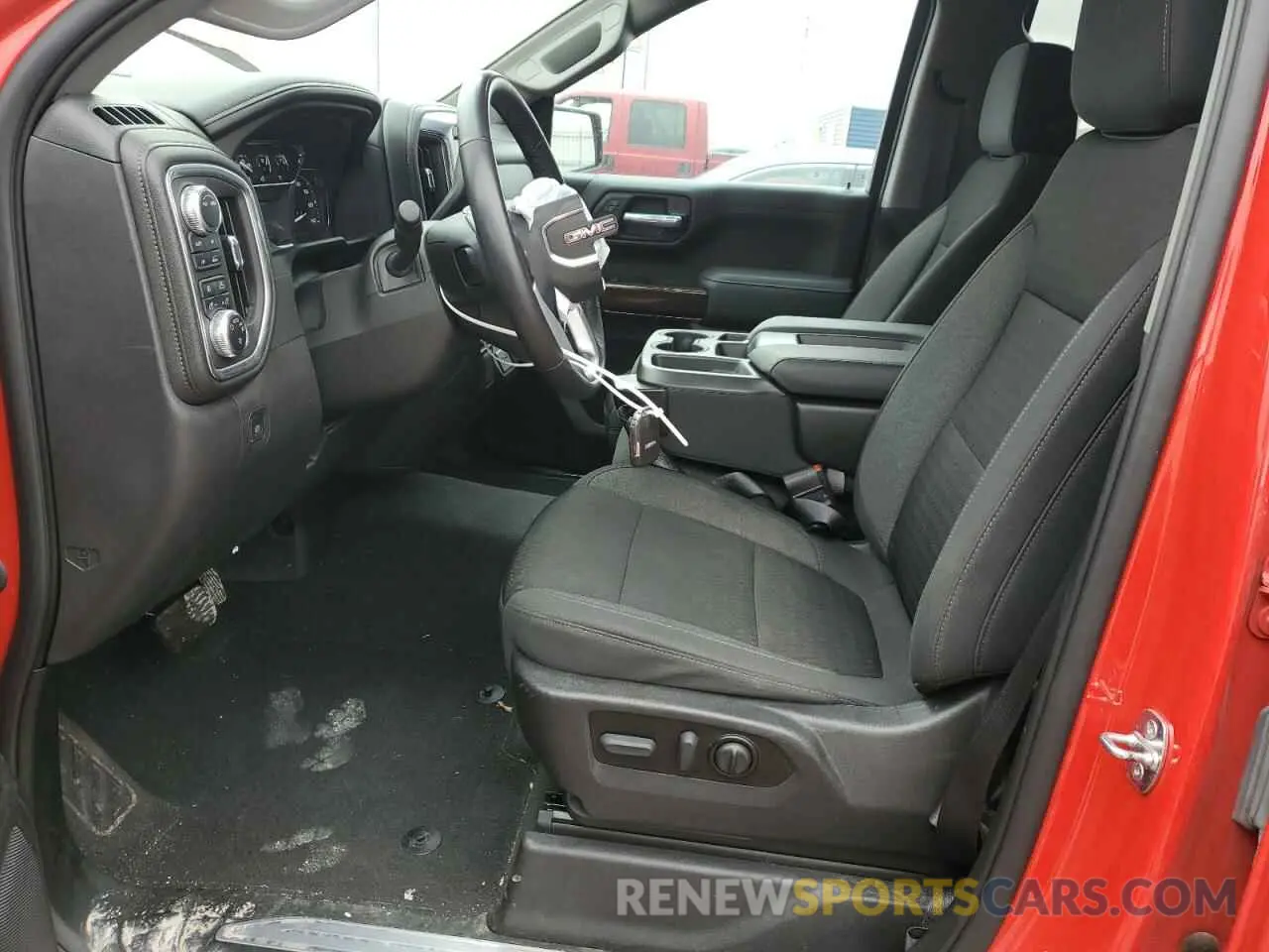 7 fotografías del automóvil dañado 3GTP9GEK7NG178336 GMC SIERRA 2022