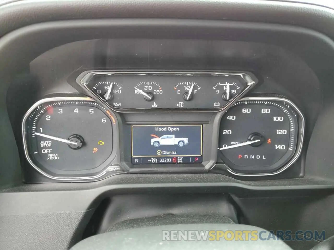 9 fotografías del automóvil dañado 3GTP9GEK7NG178336 GMC SIERRA 2022