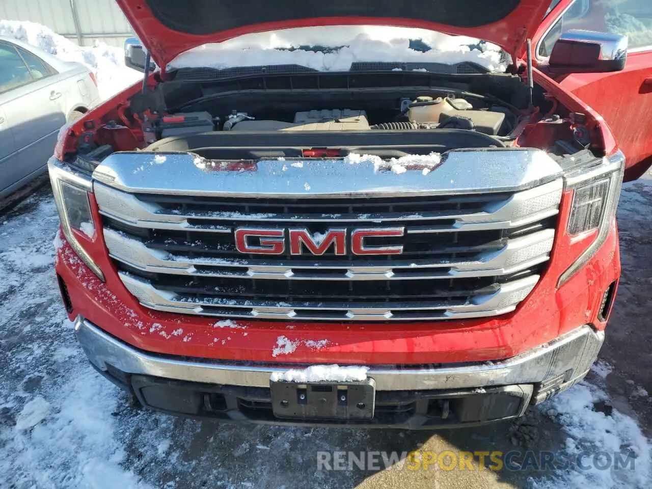 12 fotografías del automóvil dañado 3GTPUBEKXNG550897 GMC SIERRA 2022