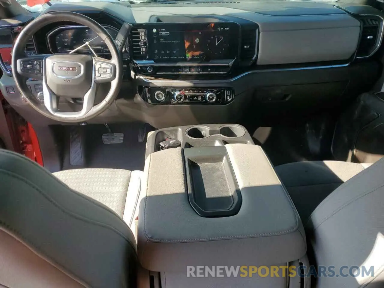 8 fotografías del automóvil dañado 3GTPUBEKXNG550897 GMC SIERRA 2022