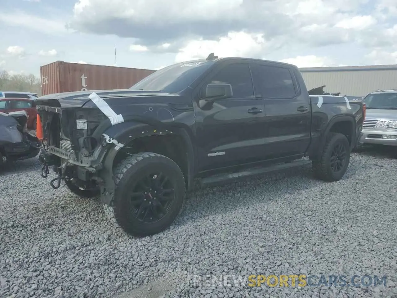 1 fotografías del automóvil dañado 3GTPUCEK9NG544014 GMC SIERRA 2022