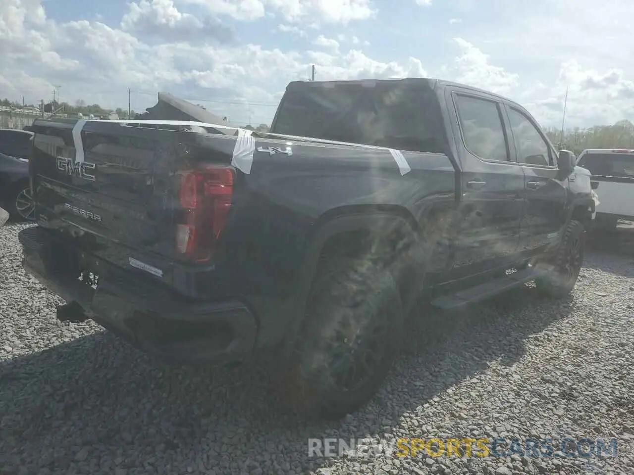 3 fotografías del automóvil dañado 3GTPUCEK9NG544014 GMC SIERRA 2022