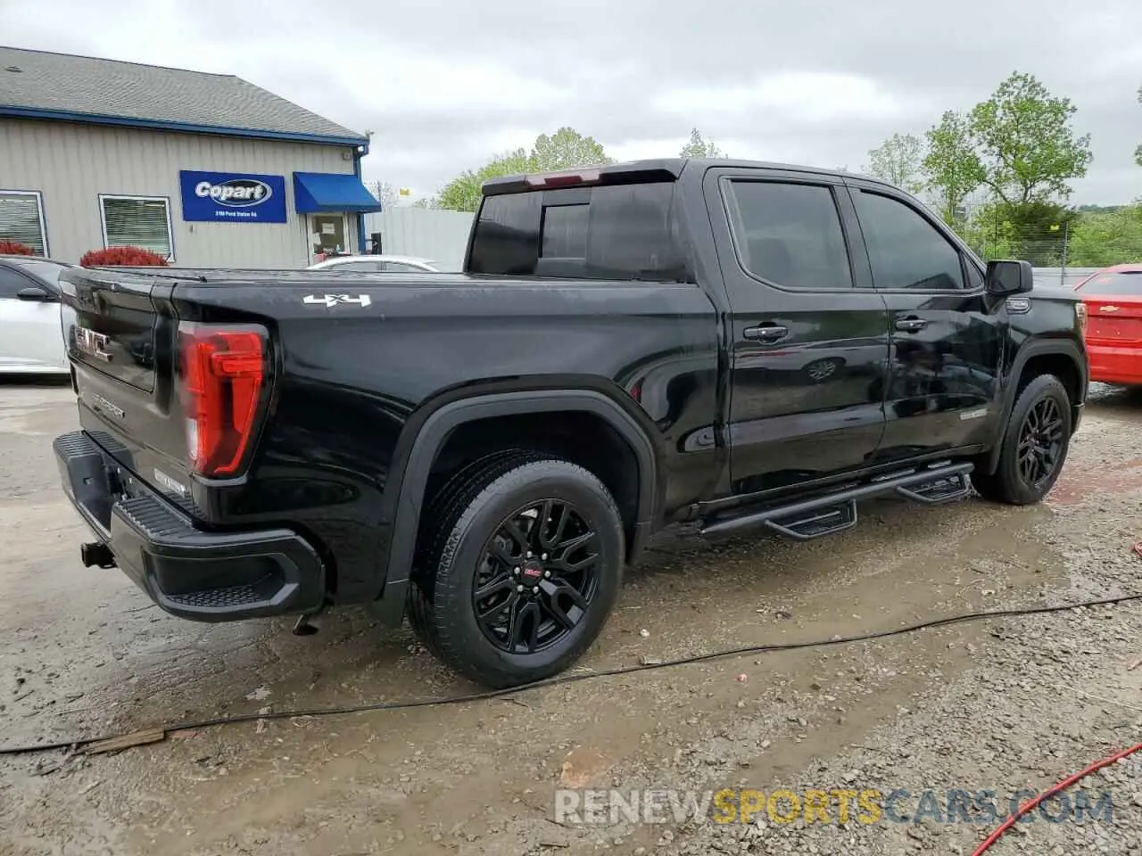 3 fotografías del automóvil dañado 3GTU9CED1NG114211 GMC SIERRA 2022