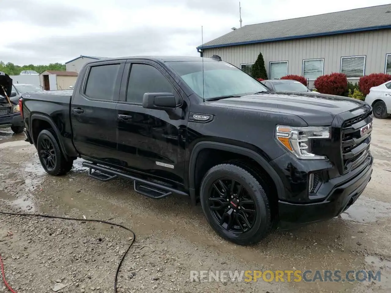 4 fotografías del automóvil dañado 3GTU9CED1NG114211 GMC SIERRA 2022