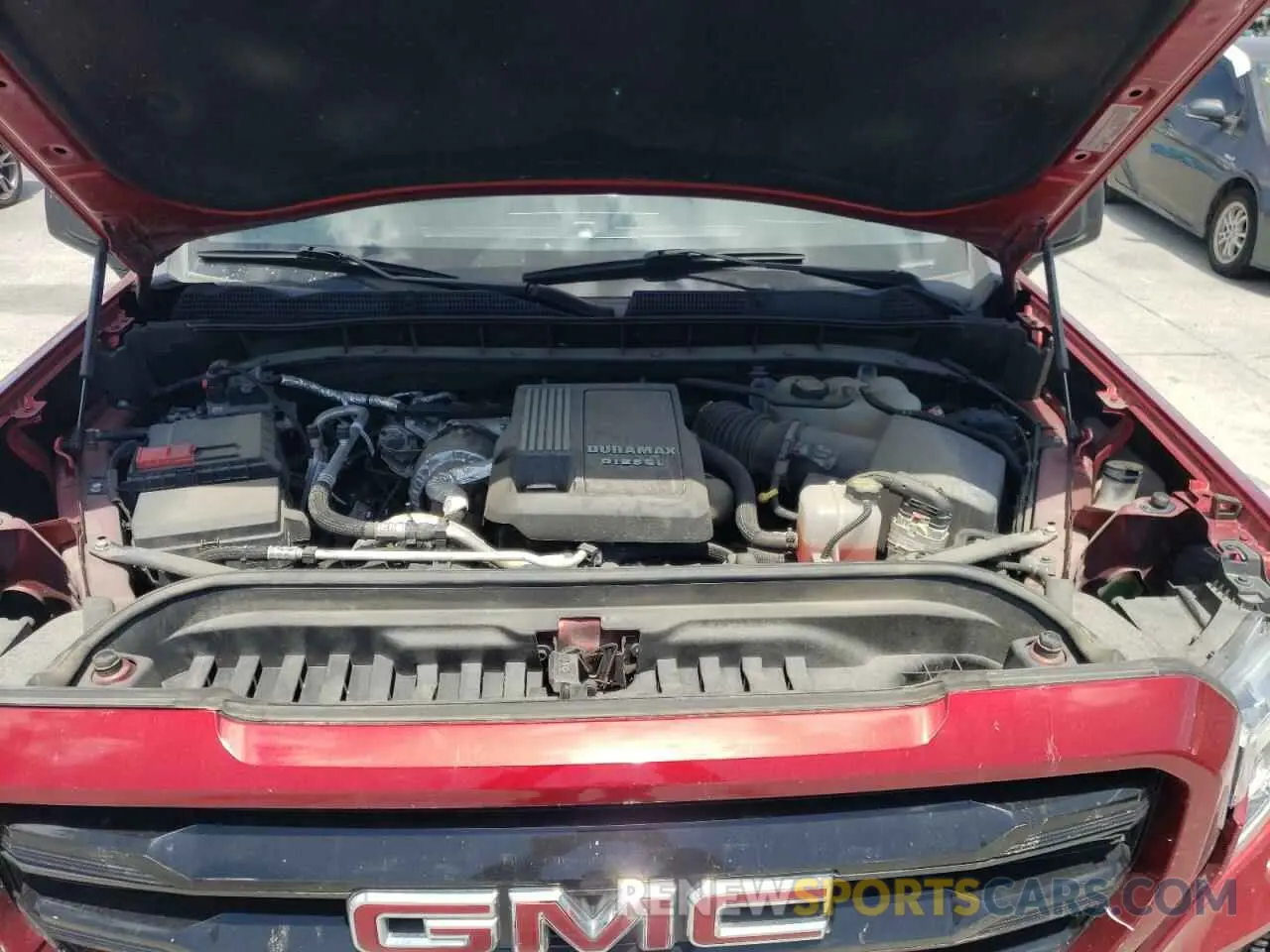 11 fotografías del automóvil dañado 3GTU9CET7NG196551 GMC SIERRA 2022