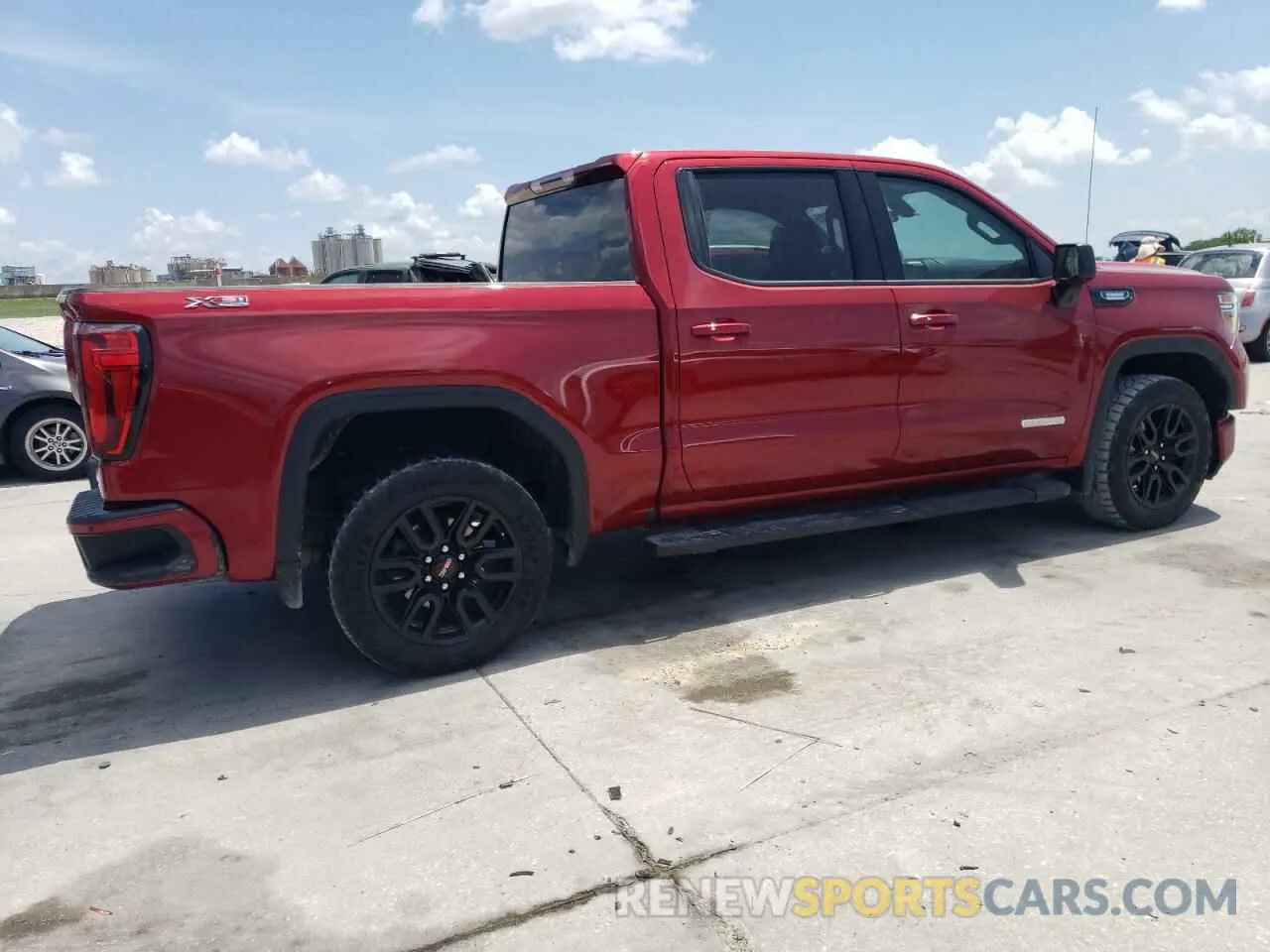 3 fotografías del automóvil dañado 3GTU9CET7NG196551 GMC SIERRA 2022