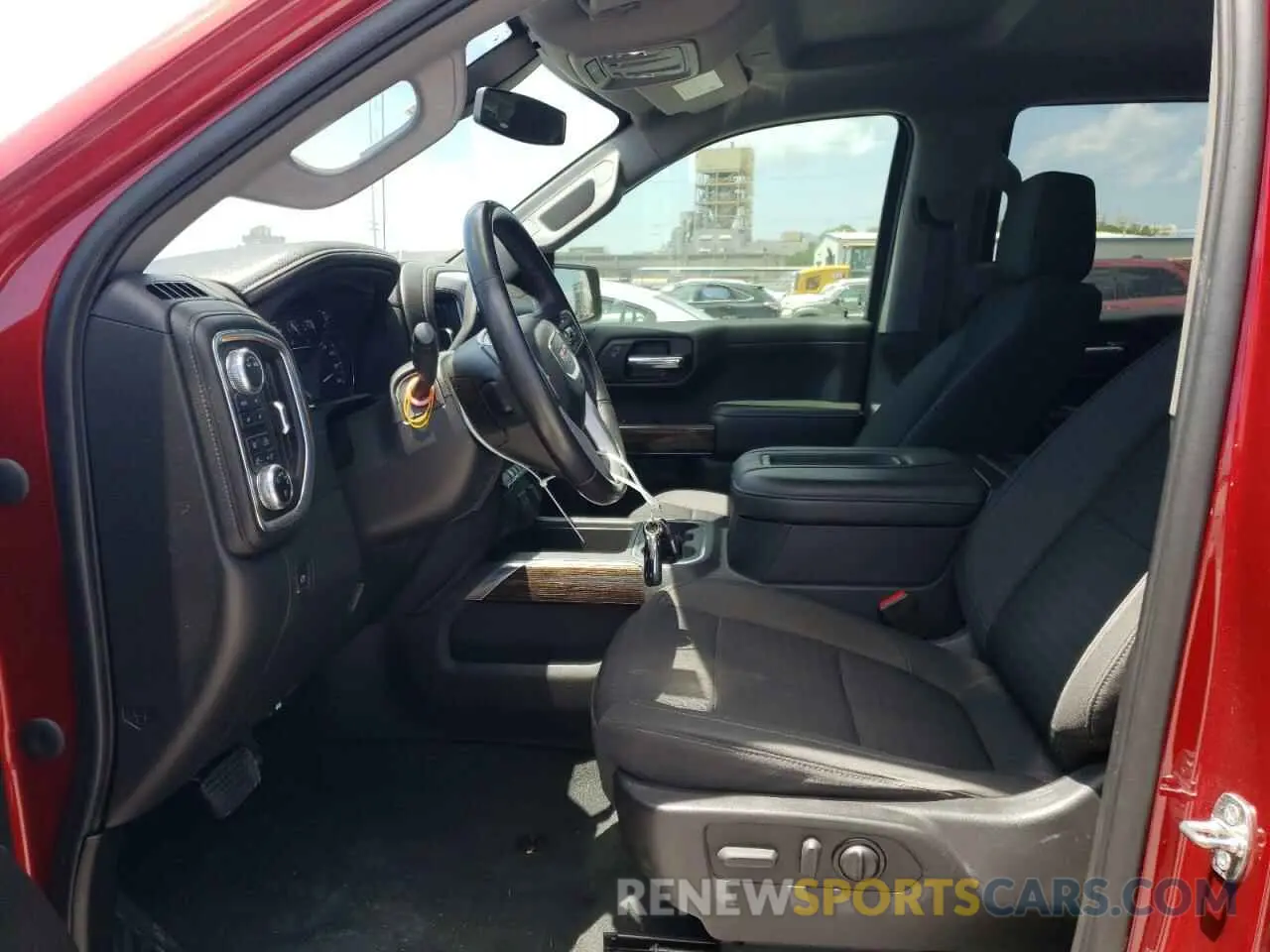 7 fotografías del automóvil dañado 3GTU9CET7NG196551 GMC SIERRA 2022