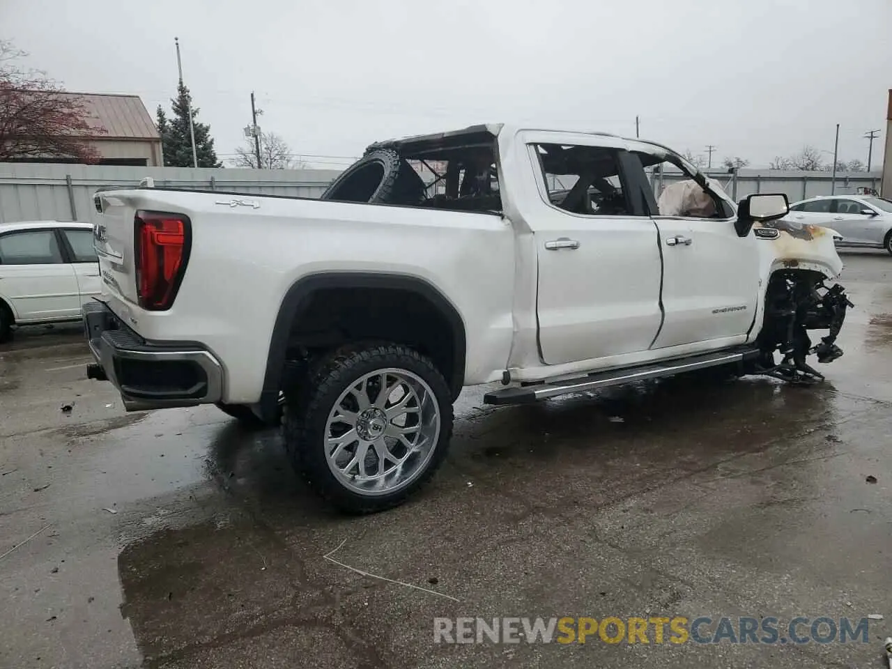 3 fotografías del automóvil dañado 3GTU9DED0NG194834 GMC SIERRA 2022